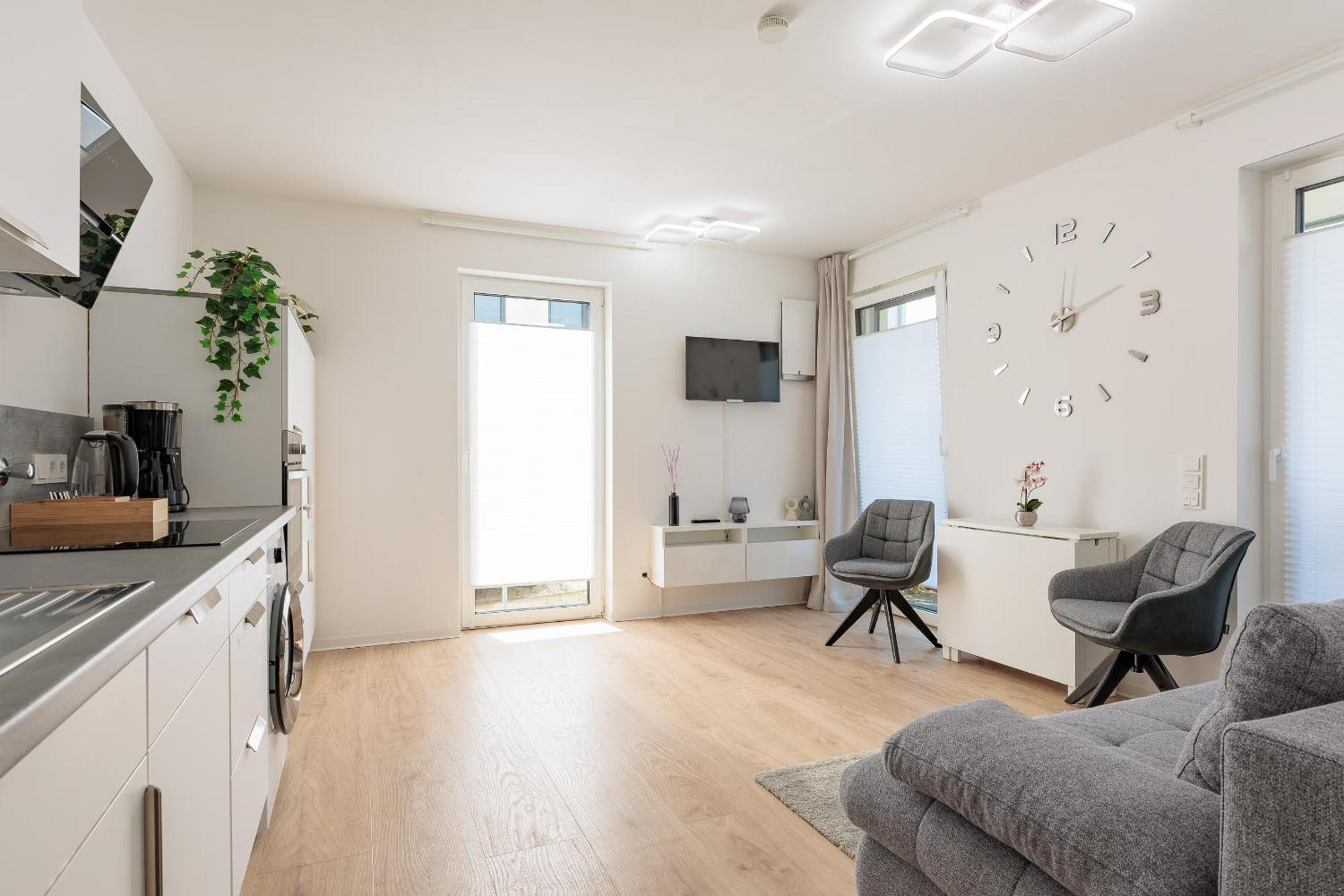 Apartment Zum Wohlfuehlen Mit 2 Zimmern I Garten I Terrasse I Kuechenzeile I Pkw-Parkplatz Ibbenbüren Eksteriør bilde